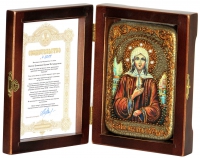 Настольная икона Ксения Петербургская