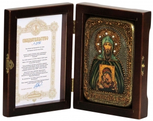 Настольная икона князь Игорь