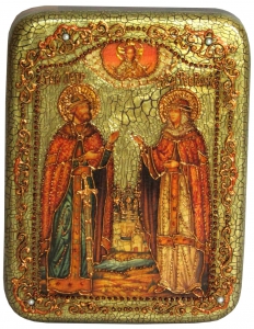 Икона Петр и Февронья