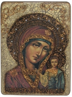 Икона Образ Казанской Божией Матери
