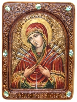 Живописная икона Умягчение злых сердец