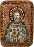 Живописная икона Иоанн Кронштадтский
