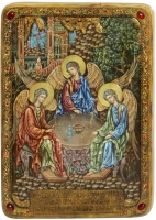 Живописная икона Троица