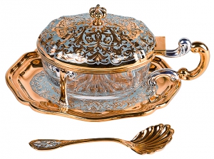 Подарочная Икорница С Ложкой